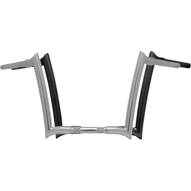 Chrome oem monkey bars - 10" paul yaffe handlebar 94-12 flhr fltr road glide