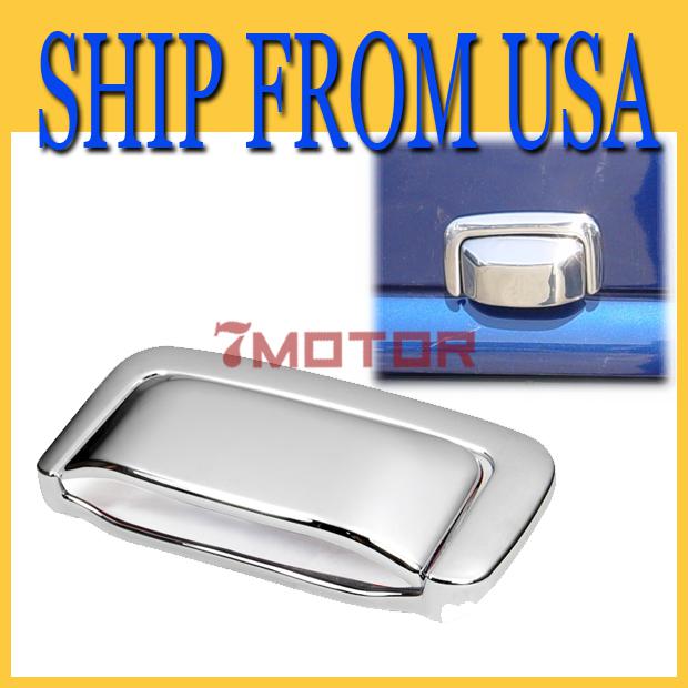 Us chrome rear door handle tailgate cover new for 00-06 gmc yukon chevy suburban