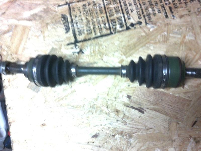 02 kawasaki prairie 650-right front cv axle  (cv axle)- rr