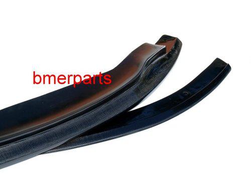 Bmw e92 e93 m3 2008-2011 coupe sedan convertible carbon fiber front lip spoiler 