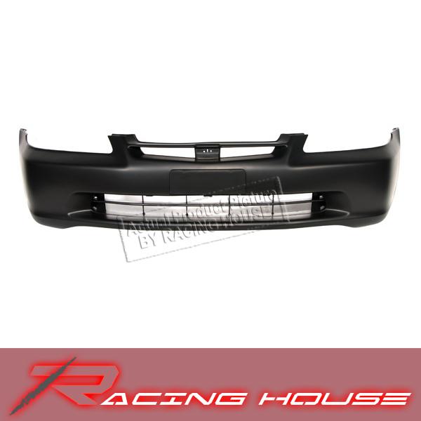 1998-2000 honda accord 4dr 4 cyl v6 sedan front bumper cover replacement plastic