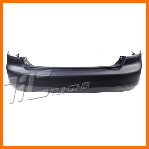 Rear bumper primered facial cover fascia plastic 03-05 honda accord sedan capa