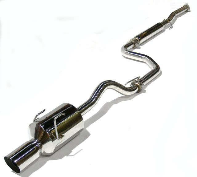 Obx catback 94-99 integra gs-r cat back sv005 stainless