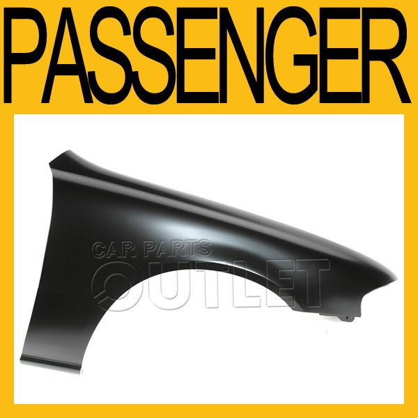 1998-2002 mazda 626 right hand side fender primered black steel ma1241137 new rh