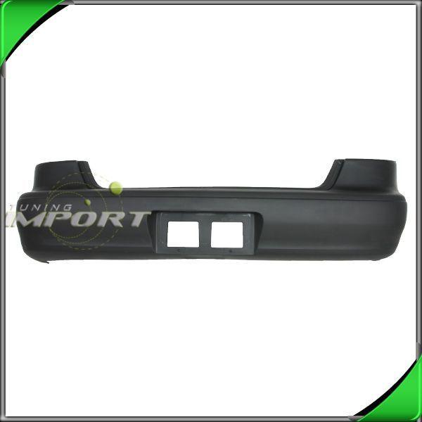 98-02 toyota corolla ce/le unpainted primered black rear bumper cover assembly