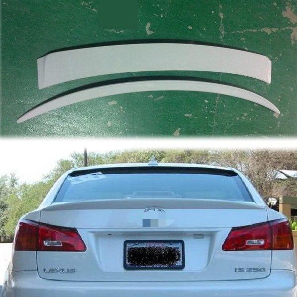 Lexus is350 is250 oe type rear roof + trunk spoiler primer