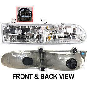 New headlight headlamp assembly passengers right side w/bulb