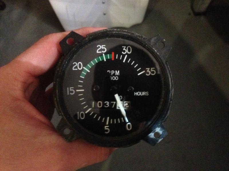 Rpm indicator and tach