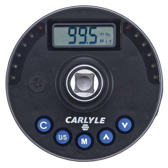 Carlyle hand tools cht data38 - torque wrench adaptor, digital torque / angle...