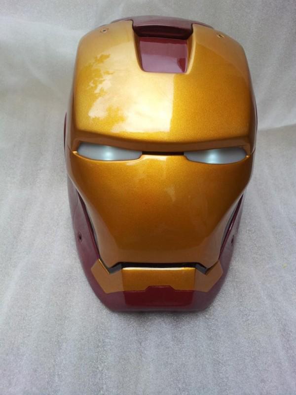 Iron man life size 1:1 helmet mask prop replica fiberglass