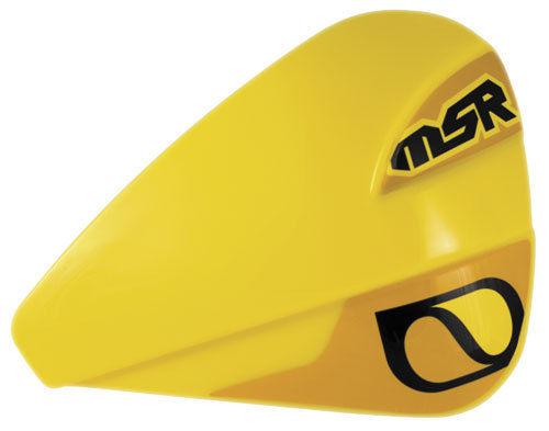 New msr large hand sheilds(pair), yellow, fits most handgaurds on the market