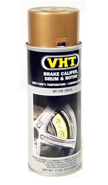 Vht sp736 gold brake caliper-drum-rotor-car spray paint