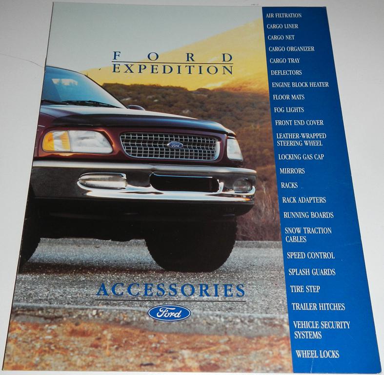 1997 ford expedition accessories brochure