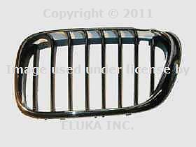 Bmw genuine front kidney grille left x5 3.0i x5 4.4i x5 4.6is e53