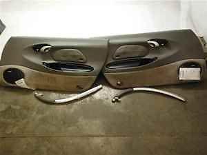 2003 porsche boxster oem pair 2 front door trim panels