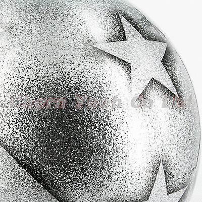 Pet big metalflake silver/stars & lightning open face helmet red leather liner 