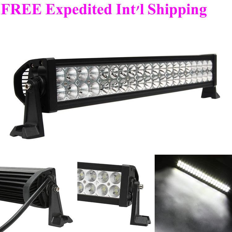 24" 120w led light bar flood spot combo work lights 4wd ute offroad brand new