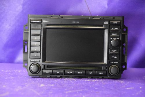 04-07 chrysler 300 magnum charger durango dvd navigation screen radio oem rec