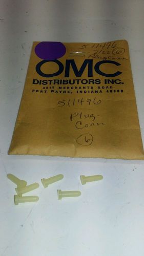 Johnson/evinrude/omc nos oem plug 0511496, 511496 ~lot of 6pcs.~