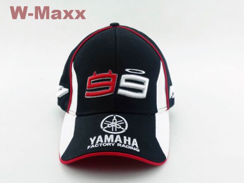 Black men&#039;s racing paddock cap baseball hat for yamaha 99 motor gp factory team