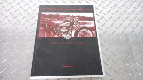 2001 harley davidson fxst flst softail models service manual 99482-01a