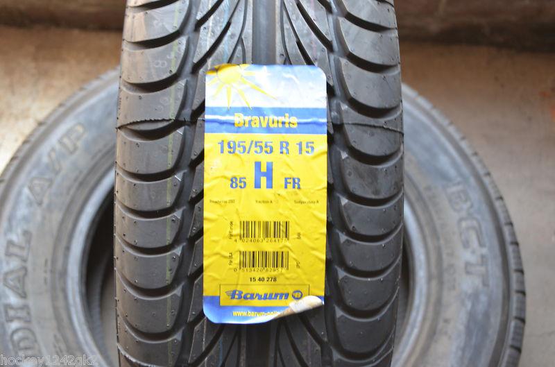 1 new 195 55 15 barum bravuris tire