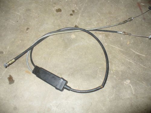 Polaris fusion 600 twin throttle cable little damage 2006