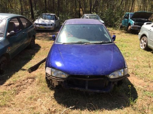 1997 mitsubishi mirage cargo glass rh rear fixed #c257