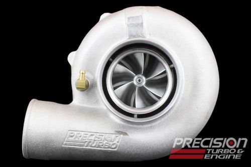 Precision turbo sp cea billet 7275 journal bearing t4 .96 a/r v band discharge