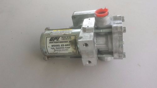 Gpi ez-8rv 12v rv trailer toyhauler fuel transfer pump