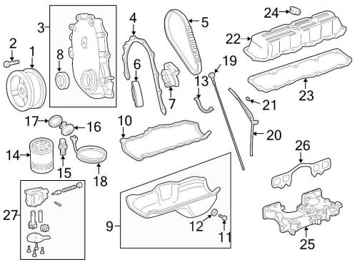 Chrysler oem dodge engine timing chain guide 33003446 image 6