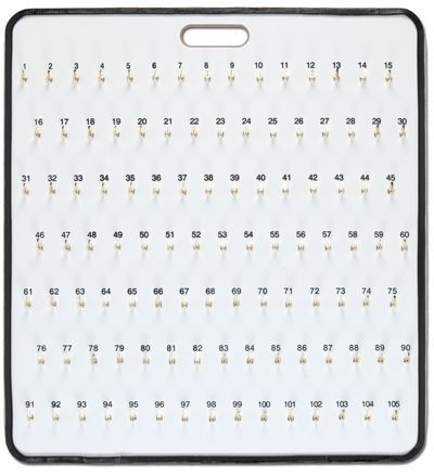 Keyboard 105 hooks car dealer valet