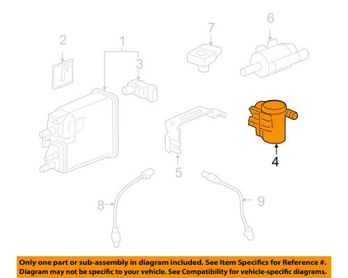 Gm oem vapor canister-solenoid 19207763