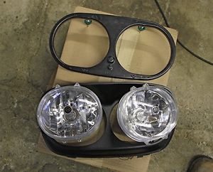 Harley stock head lamp light headlight and trim 98&#039; - 13&#039;  road glide -r2