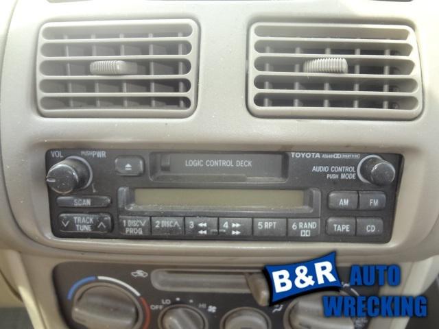 Radio/stereo for 98 99 00 01 02 toyota corolla ~ recvr cass 4 spkr