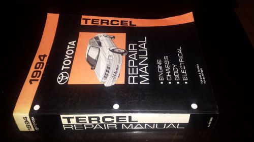 1994 toyota tercel factory repair manual