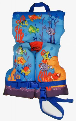 Bass pro shops fish character vest for infants under 50 pounds