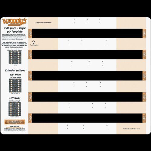 Ski-doo template 2.86 pitch track