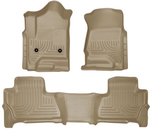 Husky liners 99213 weatherbeater floor liner fits 15 suburban 1500 yukon xl