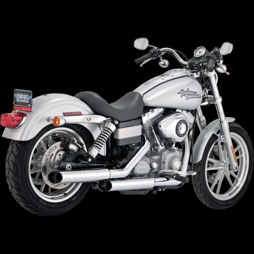 Python/drag special mamba 3" slip-on mufflers for 2008-2013 harley dyna