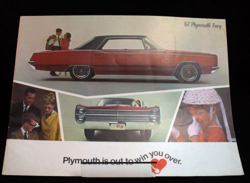 1967 plymouth fury brochure mopar