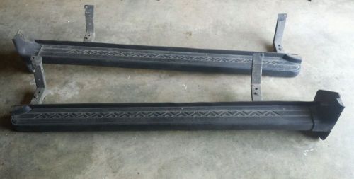 1999-2003 landrover discovery ii left and  right running boards oem
