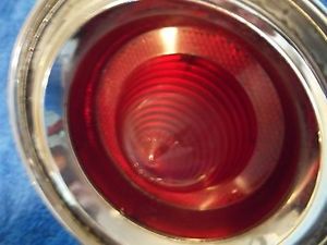 1960 pontiac safari wagon tail lights lens and bezel