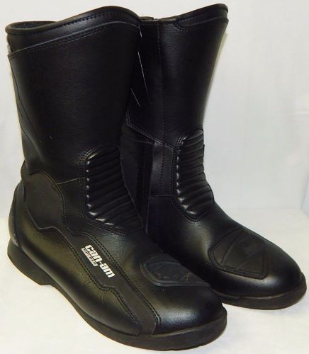 Men&#039;s can am spyder motorcycle leather riding boots  size 9