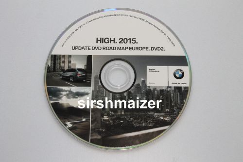 Bmw update road map europe dvd2 high 2015 road map update (genuine dvd maps)