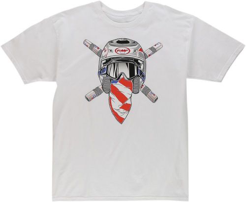 Fmf apparel f351s18125wht2x tee ronnie raider wht 2x