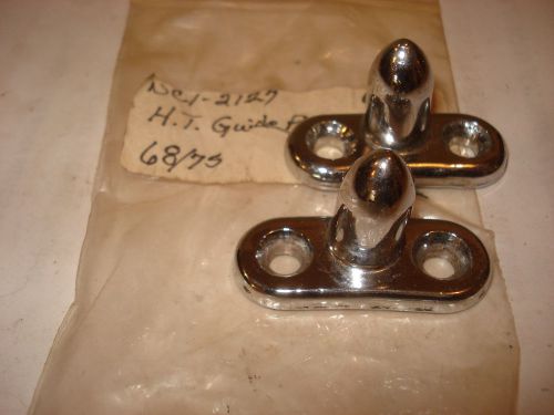 Hard top header guide pin, used pair.  69-75 corvette