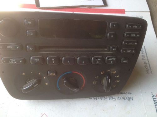 01 02 03 ford taurus mercury sable am fm cd climate control #1f1f18c858dc