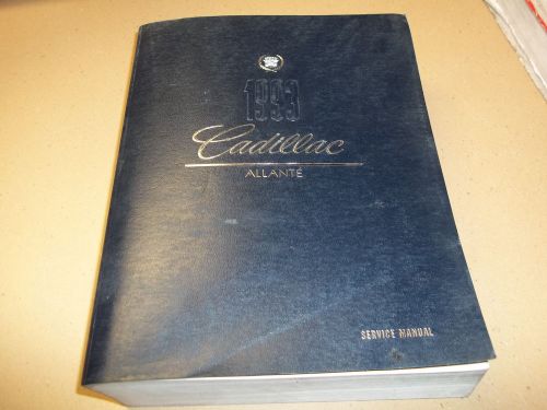 1993 cadillac allante service manual