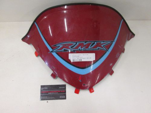 Polaris rmk dragon iq indy red windshield 2875500